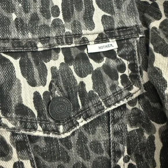 Mother Denim Animal Print Jacket Size Small - Picture 2 of 5